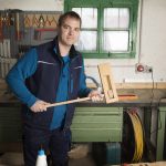 Osterratsche basteln DIY