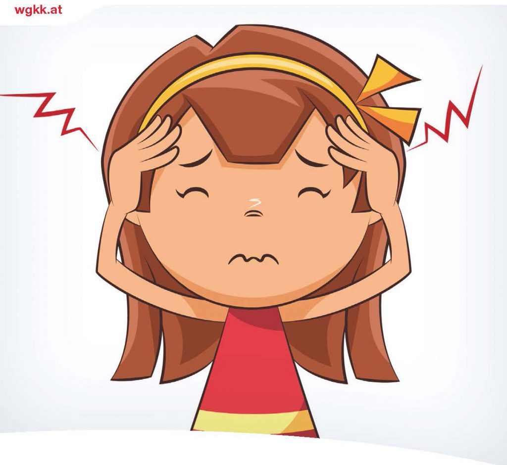 Eine neue Broschüre der WGKK hilft, wenn Kinder Kopfschmerzen haben