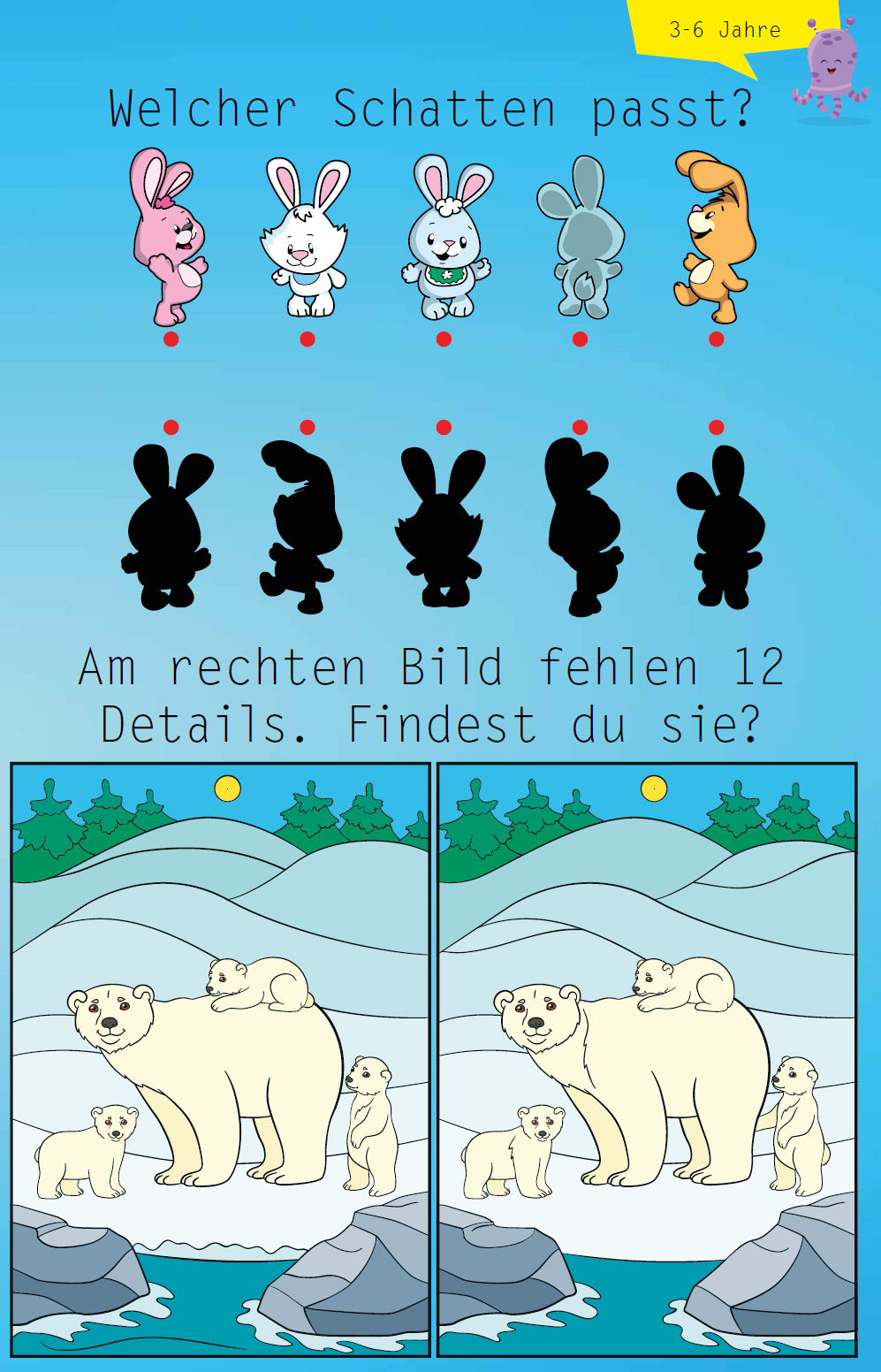 Fehlersuchbilder für Kinder