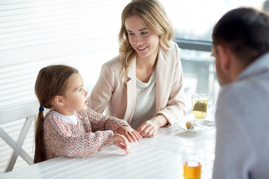 Mit Kindern über die Trennung reden