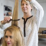 Glamouröse Hochsteckfrisur