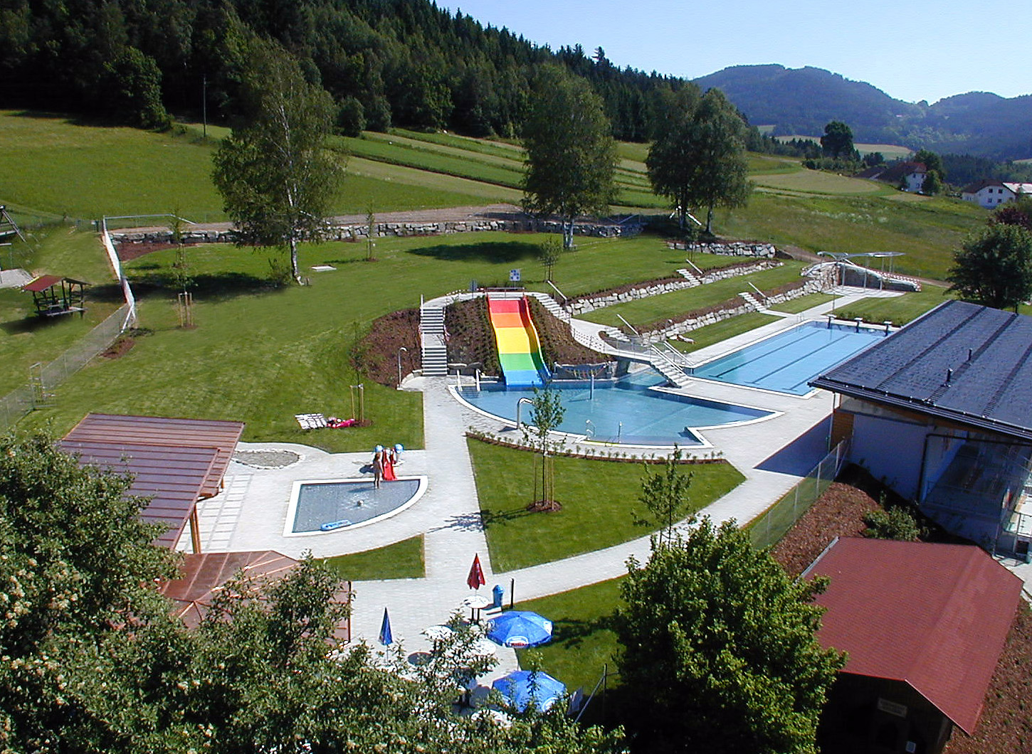 Freibad_Lasberg-Übersicht © Marktgemeinde Lasberg07