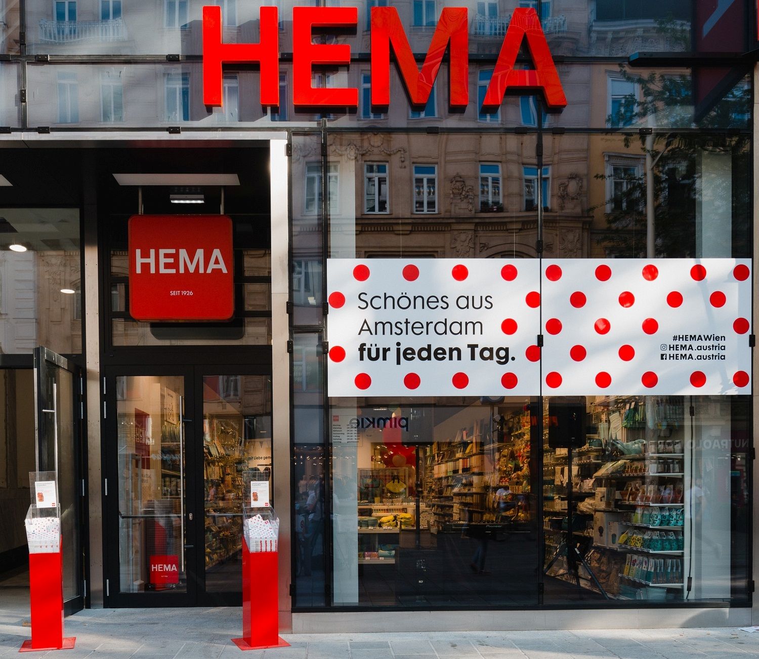 Kult-Warenhaus HEMA eröffnet zwei Standorte in Wien