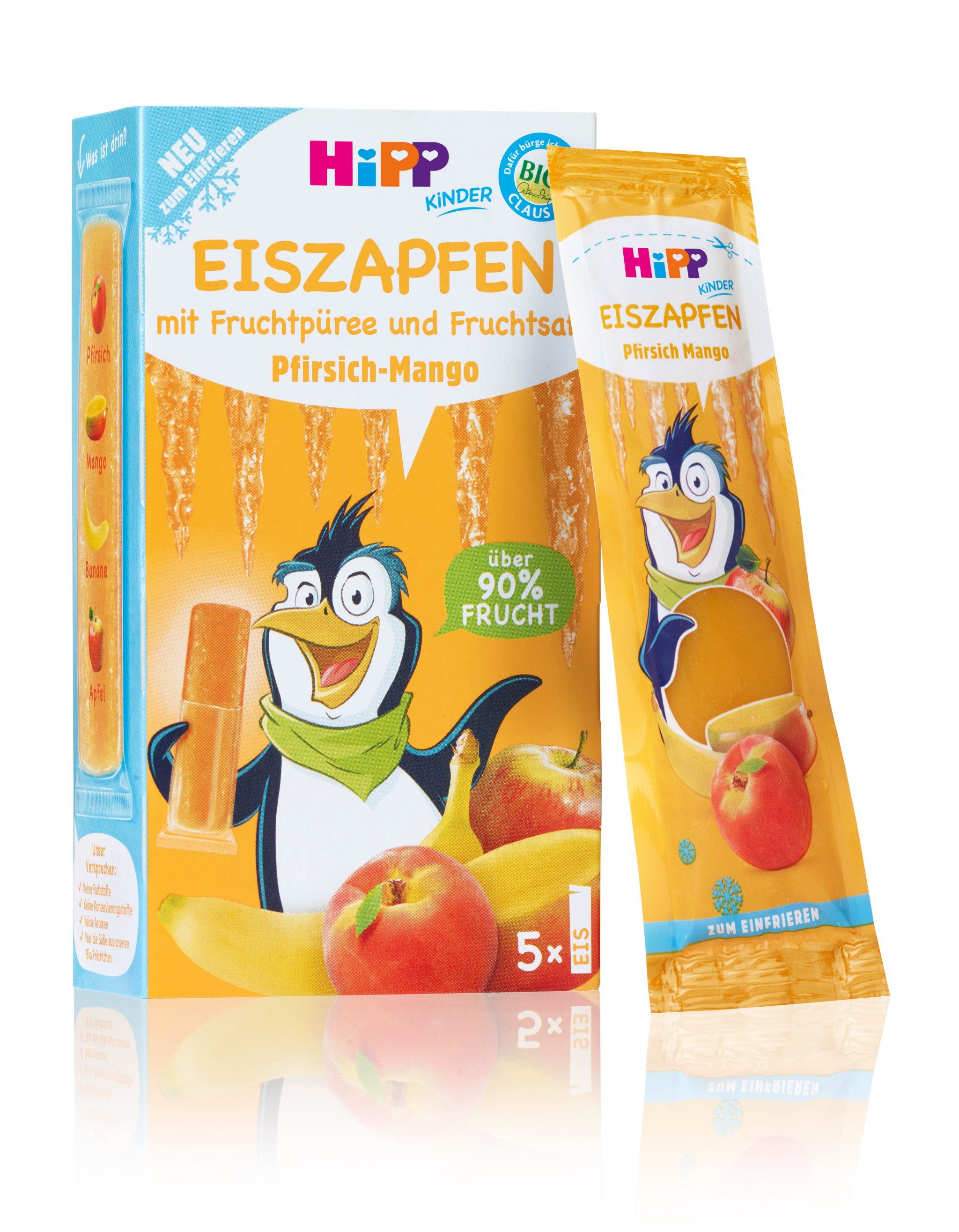 HiPP-Eiszapfen-Pfirsich-Mango