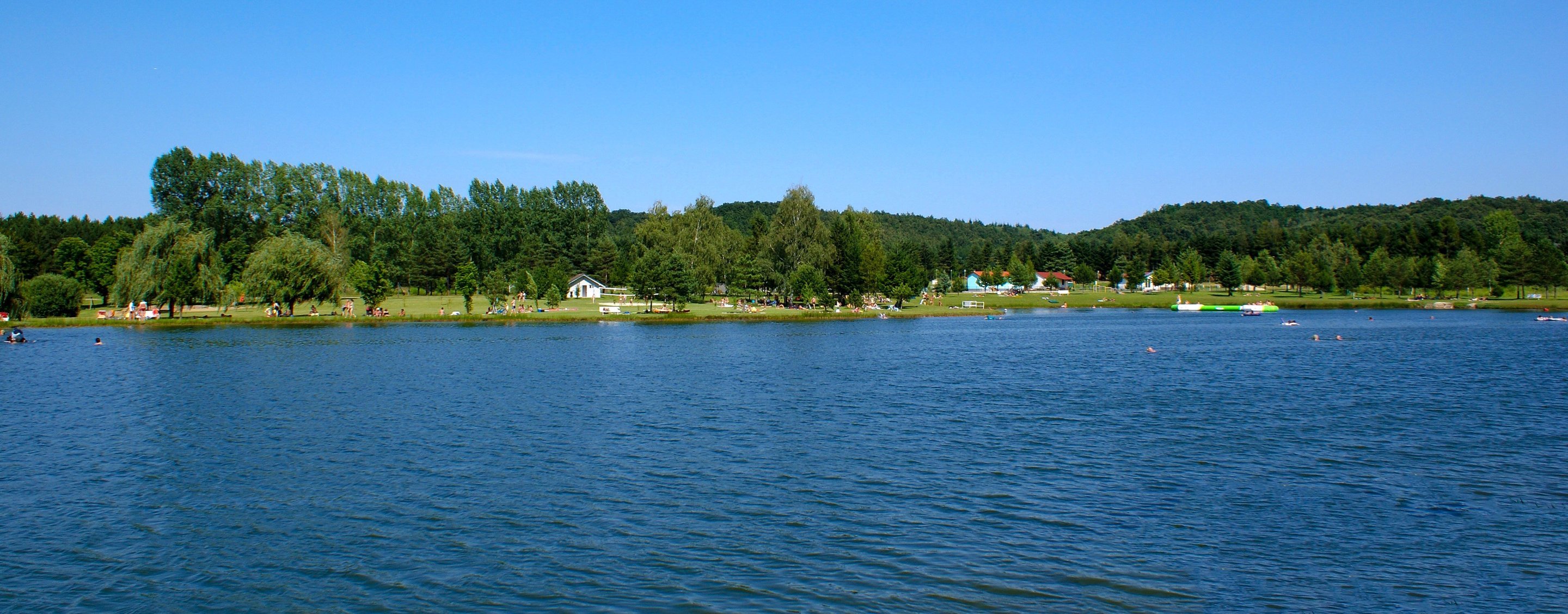 Römersee im Burgenland familiii