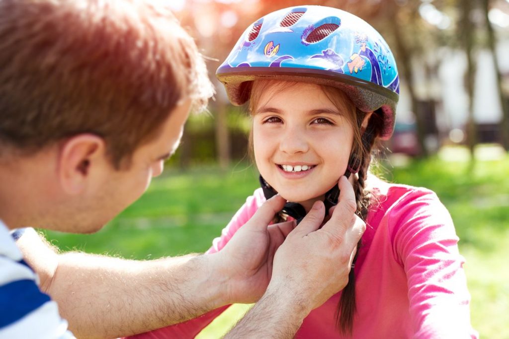 Sicherheit beim Radfahren für Kinder