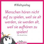 Weltspieltag: Spielend die Welt begreifen
