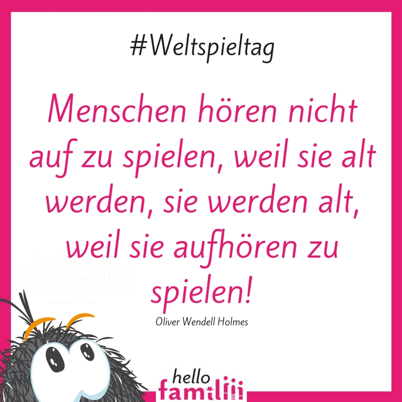 Weltspieltag: Spielend die Welt begreifen