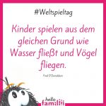 Weltspieltag: Spielend die Welt begreifen