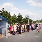 700 Teilnehmer beim 1. Wiener Bademanteltag in der Therme Wien