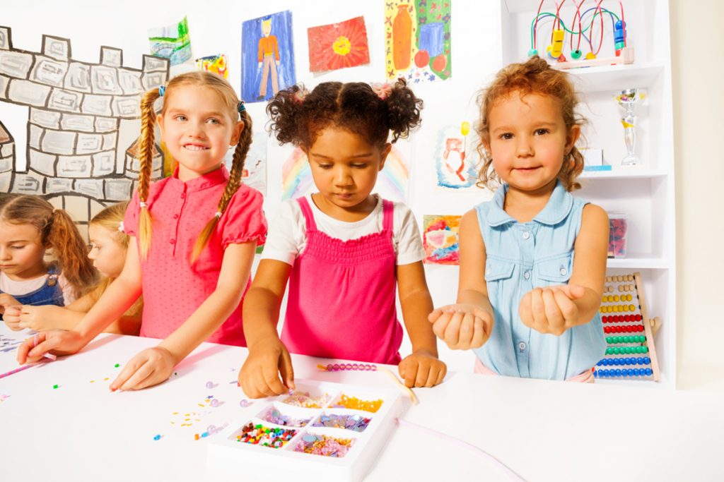 Schmuck basteln Perlen