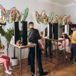 Papa Tochter Styling