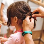 Papa Tochter Styling