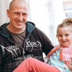 Papa Tochter Styling