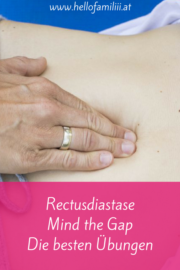 rectusdiastase nach der schwangerschaft übungen