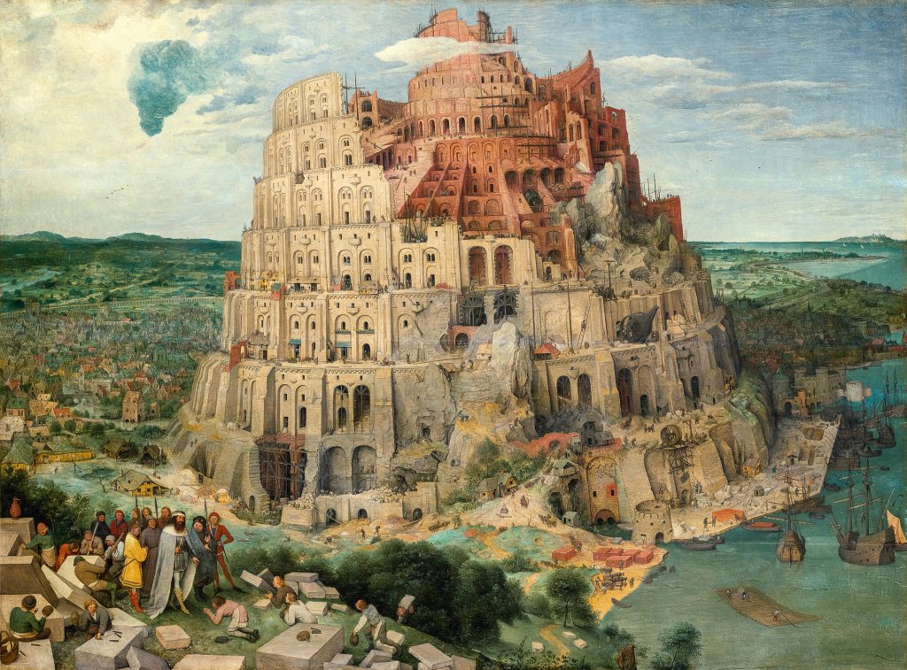 Turmbau zu Babel, Pieter Bruegel d. Ältere., 1563