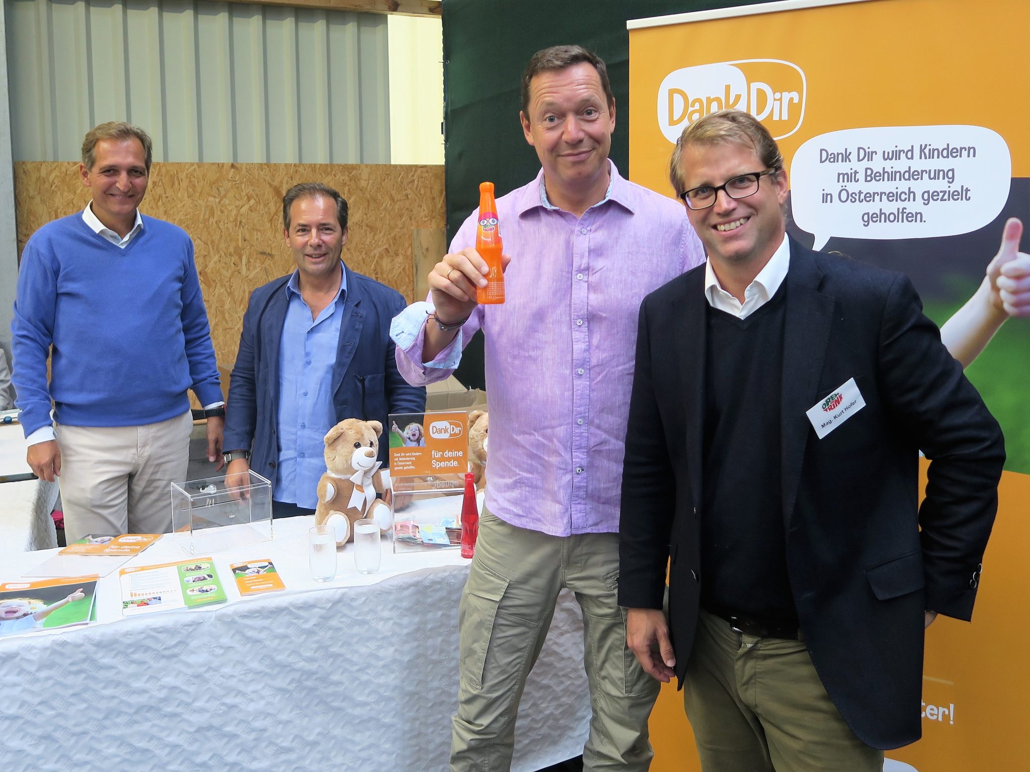 45-Jahr-Feier beim Tag der offenen Tür von Dreh und Trink