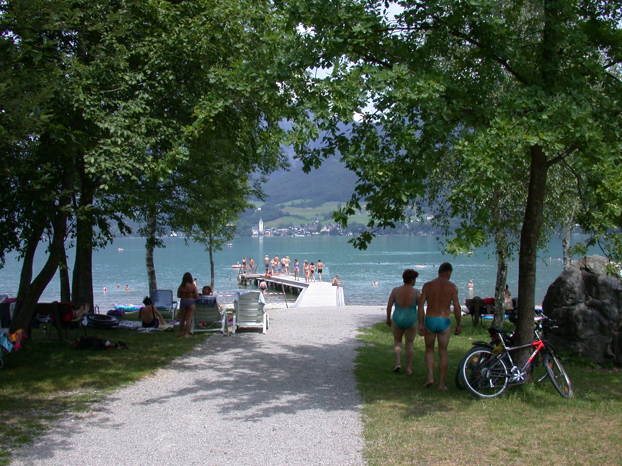 Wasswiese Strobl Wolfgangsee