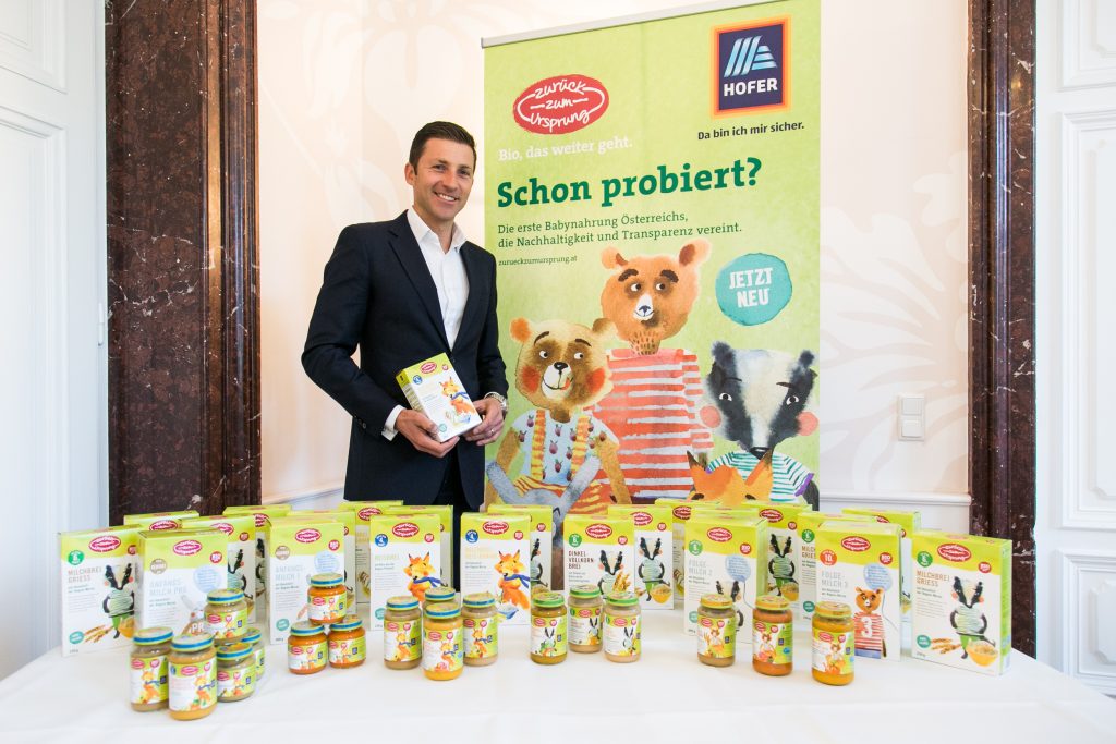 Bei der nachhaltigen Eigenmarke von HOFER