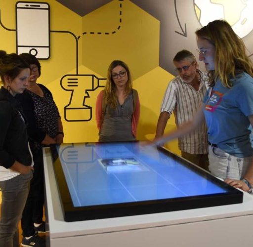 MS Wissenschaft Touchscreen-Tisch