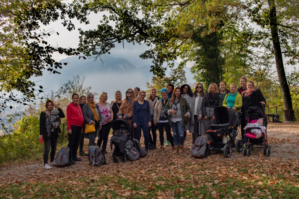 Mama Wandertag in Hellbronn