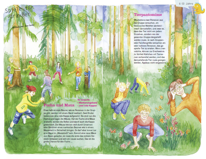 Spiele für draußen Oktober