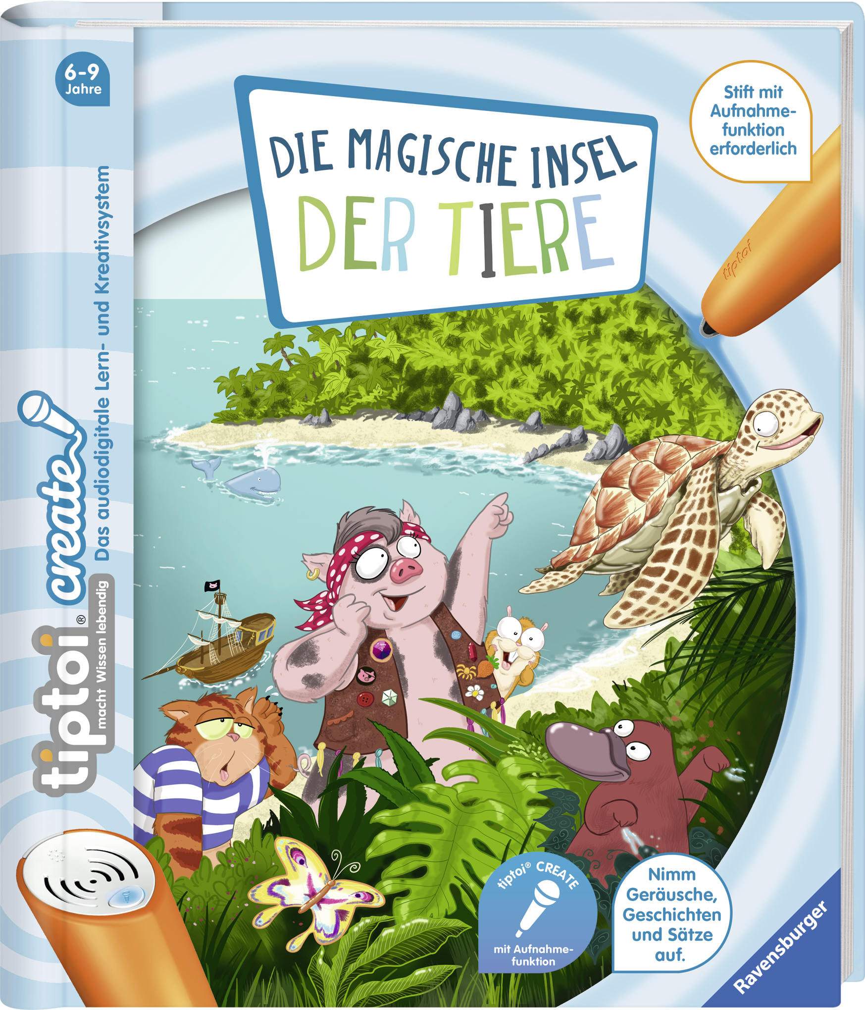tiptoi create Buch Die magische Insel der Tiere