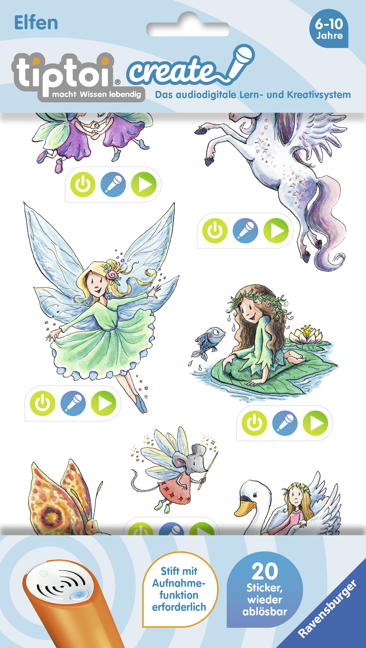 tiptoi create Sticker Elfen