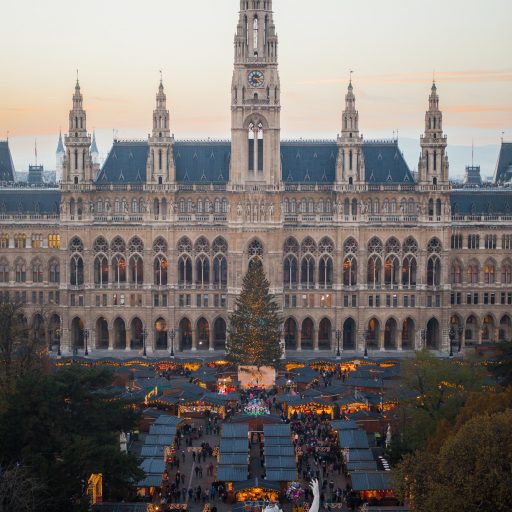 Wiener Weihnachtstraum_Blick vom Burgtheater tagsüber