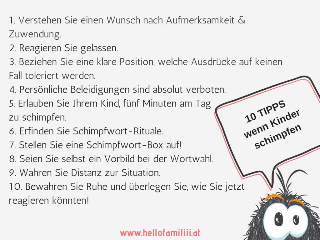 kind schimpft tipps