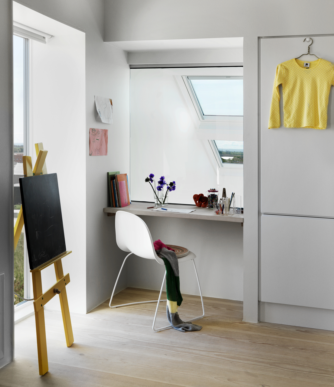 Velux Dachflächenfenster im Kinderzimmer, Bild 1