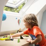 Velux Dachflächenfenster im Kinderzimmer, Bild 4