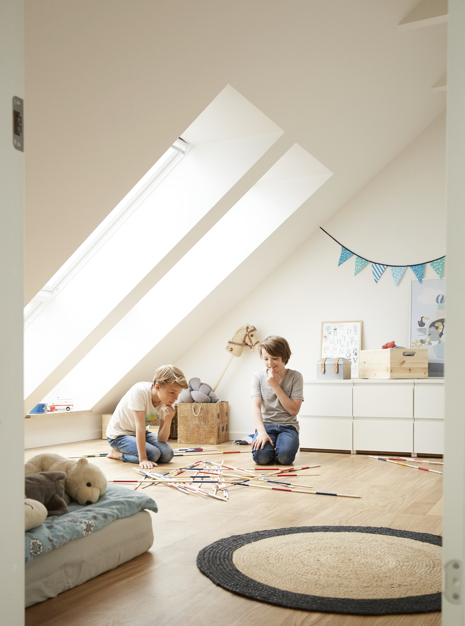 Velux Dachflächenfenster im Kinderzimmer, Bild 6