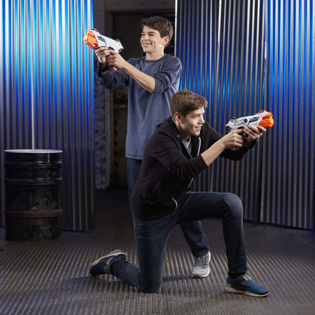 Nerf Laser Ops Pro AlphaPoint 2er Pack Lifestyle