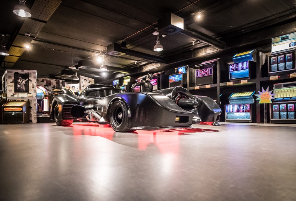 orig. Batmobil aus 1989 -Michael Keaton Flim