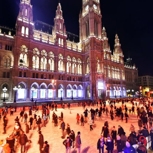Wiener Eistraum vor dem Rathaus