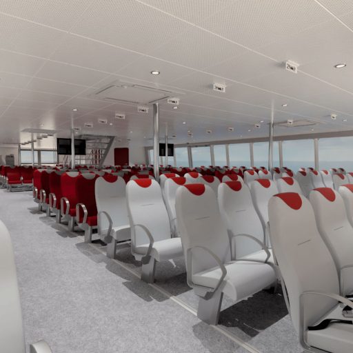 Neuer Twin City Liner Innenraum