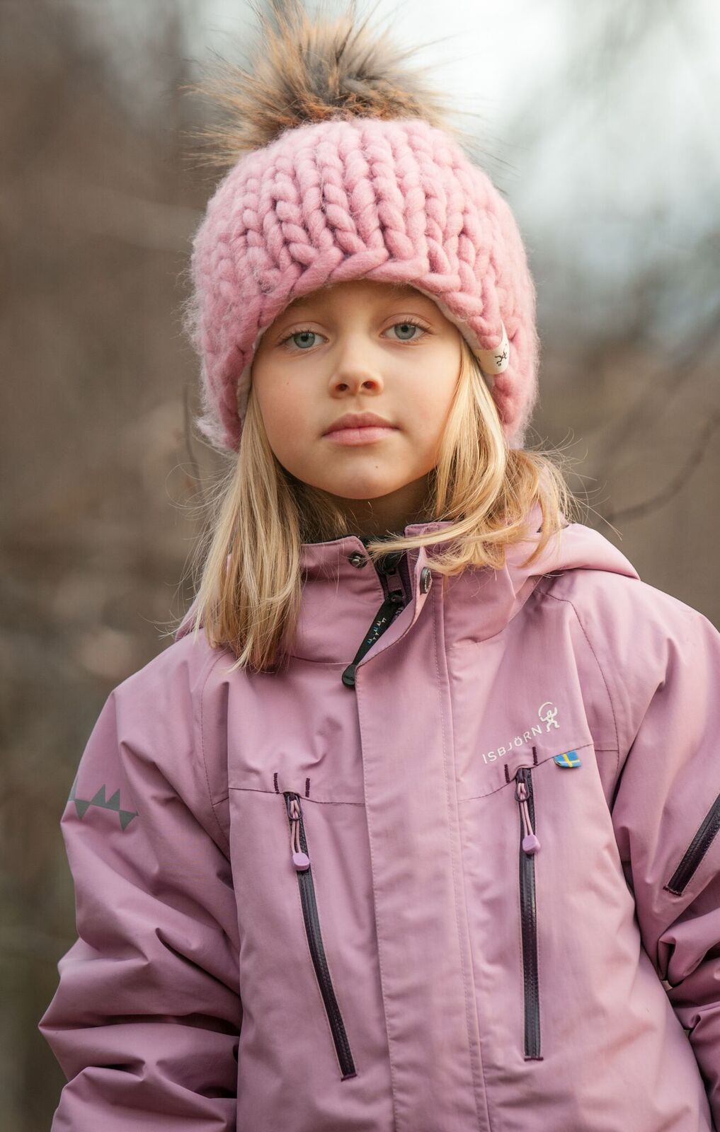 Isbjörn Mädchen mit Anorak