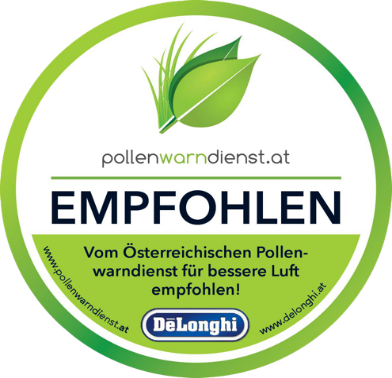 Pollenwarndienst Empfehlungsplakette