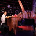 Udo Jürgens in der Sweet Fantasy-Ausstellung bei Madame Tussauds