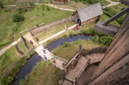 Geschichtspark Bärnau-Tschov von oben