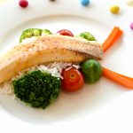 Parktherme bad Radkersburg Buntbarschfilet auf Reis mit saisonalem Gemüse