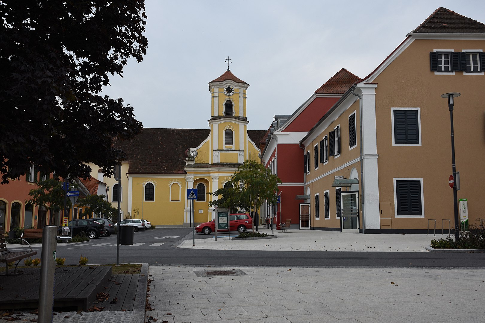Augustiner-Platz in Fürstenfeld