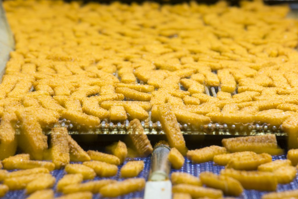 Fischstäbchen auf Band 5