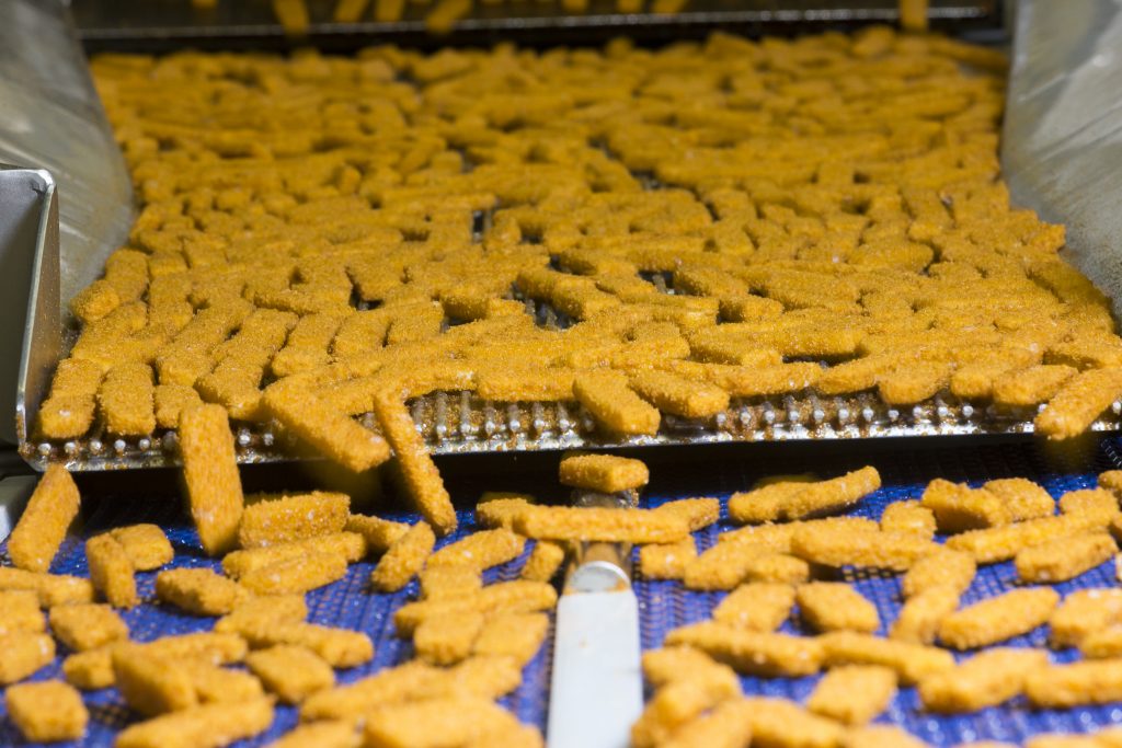 Fischstäbchen auf Band 6