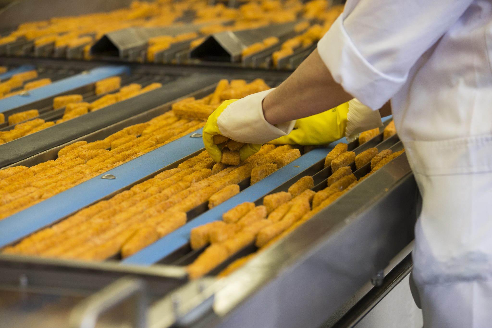 Fischstäbchen sortieren