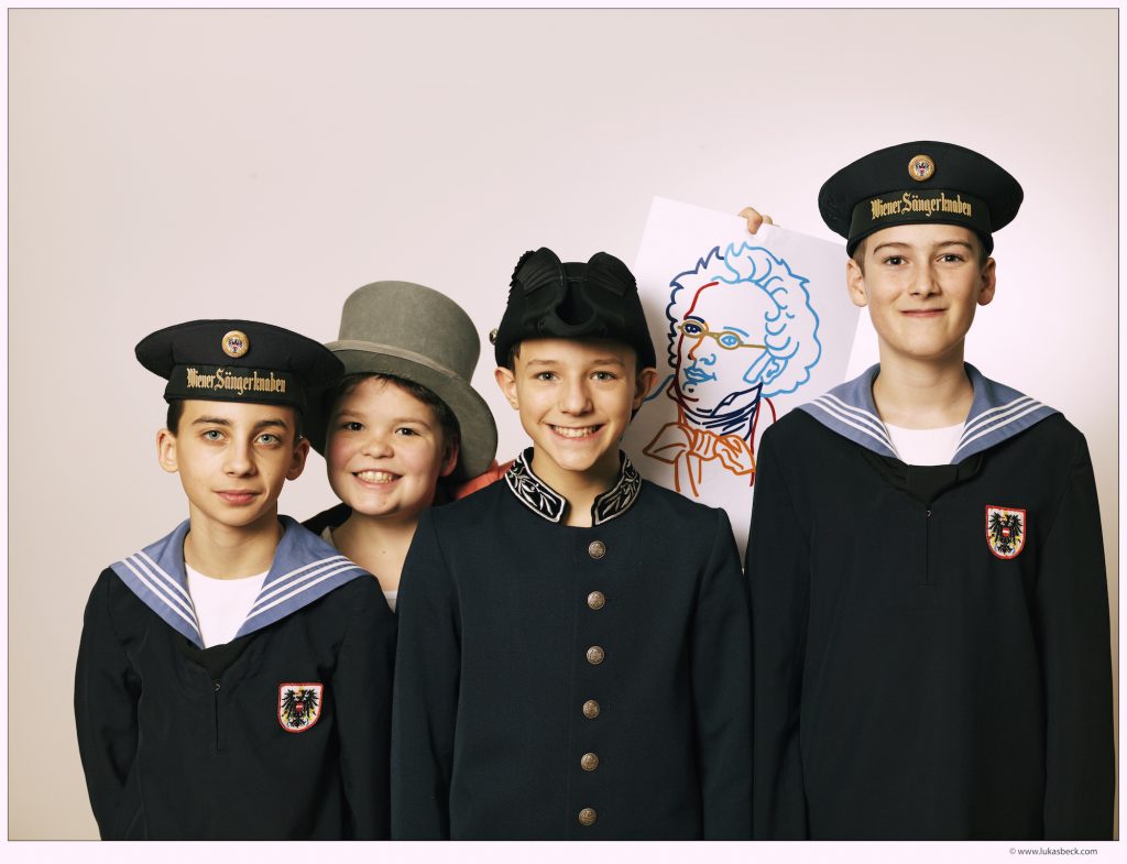Wiener Sängerknaben - Gezeichnet: FranzSchubert