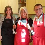 elektrabregenz_kocht_bei_Pro_Juventute1: Philipp Breitenecker, Alexandra Vasak, Claudia Geiger & Christian Schimkowitsch (v.l.n.r.)