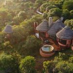 Tanda Safari Reservat von oben