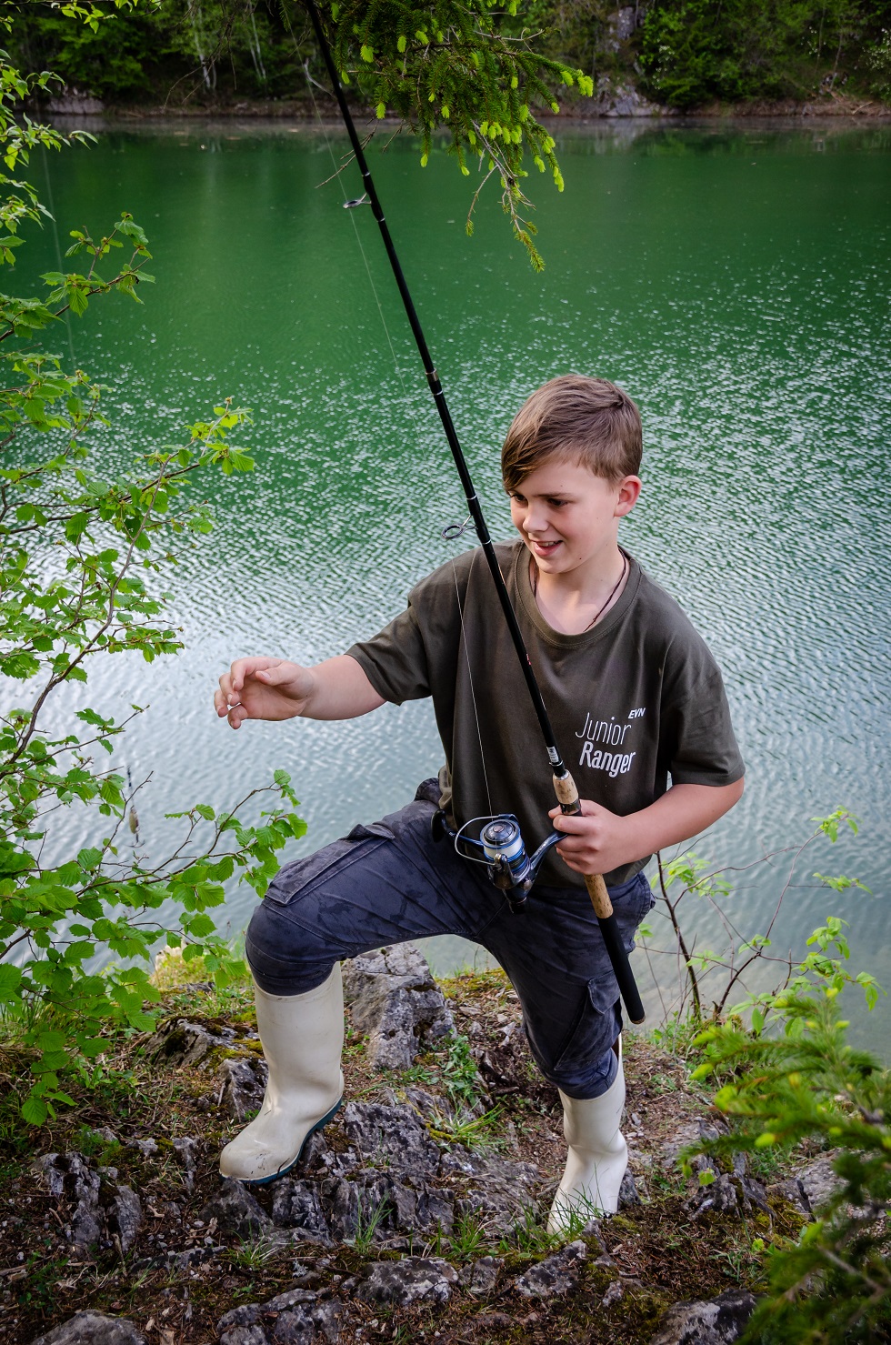 EVN Junior Ranger nachhaltiges Angeln